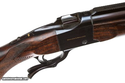 HOLLAND & HOLLAND FALLING BLOCKACTION SINGLE SHOT SPORTING RIFLE 500-465 - Image 9 of 18