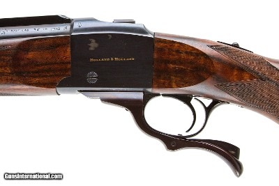 HOLLAND & HOLLAND FALLING BLOCKACTION SINGLE SHOT SPORTING RIFLE 500-465 - Image 7 of 18