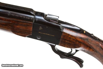 HOLLAND & HOLLAND FALLING BLOCKACTION SINGLE SHOT SPORTING RIFLE 500-465 - Image 8 of 18