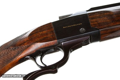 HOLLAND & HOLLAND FALLING BLOCKACTION SINGLE SHOT SPORTING RIFLE 500-465 - Image 5 of 18