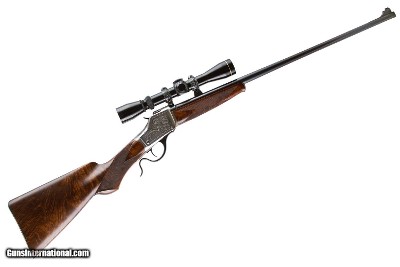 MONTE MANDARINO CUSTOM WINCHESTER SINGLE SHOT HI WALL 22 HORNET