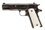 REMINGTON 1911 R1 FACTORY ENGRAVED WITH LETTER 45 ACP - 3 of 12