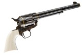 COLT SINGLE ACTION ARMY 3RD GENERATION D FACTORY ENGRAVED SHOW GUN 45 LC - 1 of 14