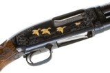 WINCHESTER MODEL 12 CUSTOM PIGEON GRADE #5 ENGRAVED WITH GOLD 16 GAUGE - 4 of 13