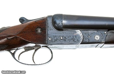 COGSWELL &
HARRISON BOXLOCK EJECTOR SXS DOUBLE RIFLE 470 NITRO