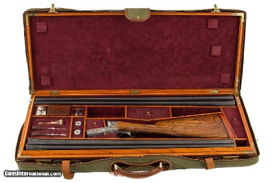 JERRY FISHER BOB SWARTLEY WINCHESTER MODEL 21 CUSTOM 12 GAUGE WITH EXTRA BARRELS - Image 2 of 17