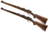 JERRY FISHER TED BLACKBURN FRANZ MARKTL PAIR OF CUSTOM MAUSERS MANNLICHER CARBINES 250-3000 & 358 WINCHESTER - 3 of 20