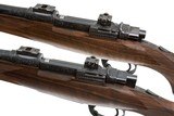 JERRY FISHER TED BLACKBURN FRANZ MARKTL PAIR OF CUSTOM MAUSERS MANNLICHER CARBINES 250-3000 & 358 WINCHESTER - 7 of 20