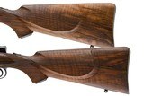 JERRY FISHER TED BLACKBURN FRANZ MARKTL PAIR OF CUSTOM MAUSERS MANNLICHER CARBINES 250-3000 & 358 WINCHESTER - 17 of 20