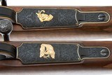 JERRY FISHER TED BLACKBURN FRANZ MARKTL PAIR OF CUSTOM MAUSERS MANNLICHER CARBINES 250-3000 & 358 WINCHESTER - 10 of 20
