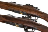 JERRY FISHER TED BLACKBURN FRANZ MARKTL PAIR OF CUSTOM MAUSERS MANNLICHER CARBINES 250-3000 & 358 WINCHESTER - 5 of 20