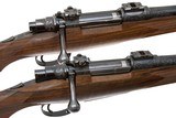JERRY FISHER TED BLACKBURN FRANZ MARKTL PAIR OF CUSTOM MAUSERS MANNLICHER CARBINES 250-3000 & 358 WINCHESTER - 8 of 20
