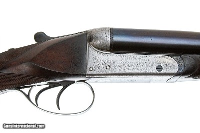 WILLIAM EVANS BOXLOCK SXS RIFLE 470 NITRO