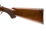 FRANCOTTE (RUGER)
OVER UNDER DOUBLE RIFLE 9.3X74R WITH EXTRA 20 GAUGE BARRELS - 12 of 13