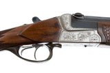 KRIEGHOFF TECK OVER UNDER DOUBLE RIFLE 9.3X74R - 3 of 16