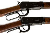 WINCHESTER CUSTOM SHOP MODEL 94 PAIR
OF SADDLE RING TRAPPER CARBINES 38-55 BOTH - 5 of 14