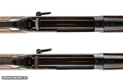 WINCHESTER CUSTOM SHOP MODEL 94 PAIROF SADDLE RING TRAPPER CARBINES 38-55 BOTH - Image 9 of 14