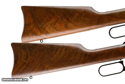 WINCHESTER CUSTOM SHOP MODEL 94 PAIROF SADDLE RING TRAPPER CARBINES 38-55 BOTH - Image 13 of 14