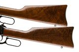 WINCHESTER CUSTOM SHOP MODEL 94 PAIR
OF SADDLE RING TRAPPER CARBINES 38-55 BOTH - 14 of 14
