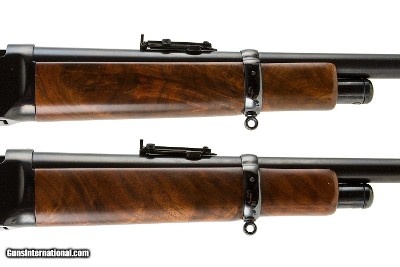 WINCHESTER CUSTOM SHOP MODEL 94 PAIROF SADDLE RING TRAPPER CARBINES 38-55 BOTH - Image 11 of 14