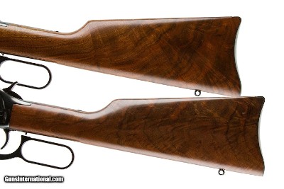 WINCHESTER CUSTOM SHOP MODEL 94 PAIROF SADDLE RING TRAPPER CARBINES 38-55 BOTH - Image 14 of 14