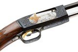 BROWNING TROMBONE ANGELO BEE ENGRAVED 22 LR - 4 of 18