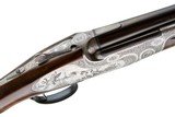 A.GALAZAN BEST PINLESS SIDELOCK BOSS STYLE 28 GAUGE WITH EXTRA 20 GAUGE BARRELS MUFFOLINI ENGRAVED - 9 of 19