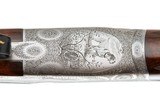 A.GALAZAN BEST PINLESS SIDELOCK BOSS STYLE 28 GAUGE WITH EXTRA 20 GAUGE BARRELS MUFFOLINI ENGRAVED - 11 of 19