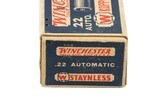 Winchester 22 Auto Kopperklad - 2 of 4