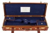 Marvin Huey Fitted Oak & Leather Case for a Pair of Model 12, 20, or 28 Gauge - 2 of 3