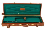 Spanish Leather 2 Barrel Gun Case for SXS or O/U - 1 of 2