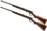 A PAIR OF WINCHESTER 1886 TAKEDOWN CUSTOMS BY ACTOR BRAD JOHNSON 45-70 AND 50 EXPRESS - 3 of 15