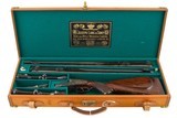 JOSEPH LANG BEST SIDELOCK DOUBLE RIFLE 375 H&H WITH EXTRA 300 H&H BARRELS WITH TARGETS AND LOAD DATA BY KEN OWEN - 2 of 23