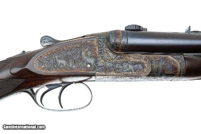 R.B.RODDA BEST SIDELOCK DOUBLE RIFLE 450-400 WITH EXTRA 500 NE BARRELS WITHTARGETS AND LOAD DATA BY KEN OWEN