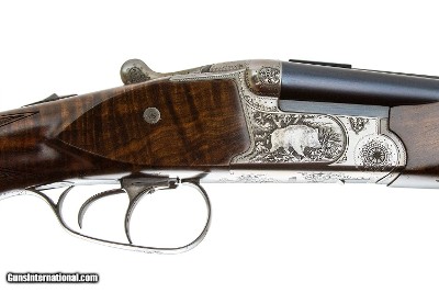 MERKEL MODEL 961L DOUBLE RIFLE OVER SHOTGUN 8X57 JRS X 8X57 JRS X 20 GAUGE