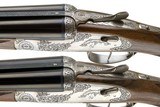 GRIFFIN & HOWE BEST ROUND BODY SIDELOCK EJECTOR PAIR OF SXS GAME GUNS 20 GAUGE - 7 of 16