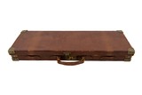 Westley Richards Oak & Leather Case w/ Brass Corners - 2 of 2