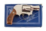 SMITH
& WESSON MODEL 38 NICKEL 38 SPECIAL - 1 of 7