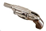 SMITH
& WESSON MODEL 38 NICKEL 38 SPECIAL - 6 of 7