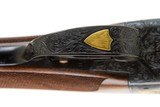 WINCHESTER MODEL 21 CUSTOM ENGRAVED BY GINO CARGNELL 12 GAUGE WITH AN EXTRA SET OF BARRELS - 11 of 16