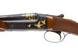 WINCHESTER MODEL 21 CUSTOM ENGRAVED BY GINO CARGNELL 12 GAUGE WITH AN EXTRA SET OF BARRELS - 6 of 16