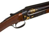 WINCHESTER MODEL 21 CUSTOM ENGRAVED BY GINO CARGNELL 12 GAUGE WITH AN EXTRA SET OF BARRELS - 8 of 16