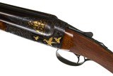 WINCHESTER MODEL 21 CUSTOM ENGRAVED BY GINO CARGNELL 12 GAUGE WITH AN EXTRA SET OF BARRELS - 7 of 16