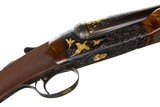 WINCHESTER MODEL 21 CUSTOM ENGRAVED BY GINO CARGNELL 12 GAUGE WITH AN EXTRA SET OF BARRELS - 4 of 16