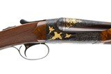 WINCHESTER MODEL 21 CUSTOM ENGRAVED BY GINO CARGNELL 12 GAUGE WITH AN EXTRA SET OF BARRELS - 1 of 16