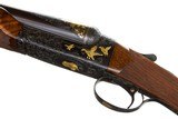 WINCHESTER MODEL 21 CUSTOM ENGRAVED BY GINO CARGNELL 12 GAUGE WITH AN EXTRA SET OF BARRELS - 5 of 16