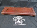 ABERCROMBIE &FITCH VINTAGE LEATHER LEG-O-MUTTON CASE FOR 2 BARRELS - 2 of 3