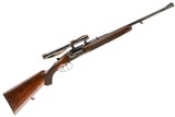 FRIEDRICH JACOB PRE WAR GERMAN STALKING RIFLE 7X57R - 2 of 16