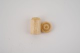 VINTAGE IVORY BONE FIRING PIN CONTAINER - 3 of 3