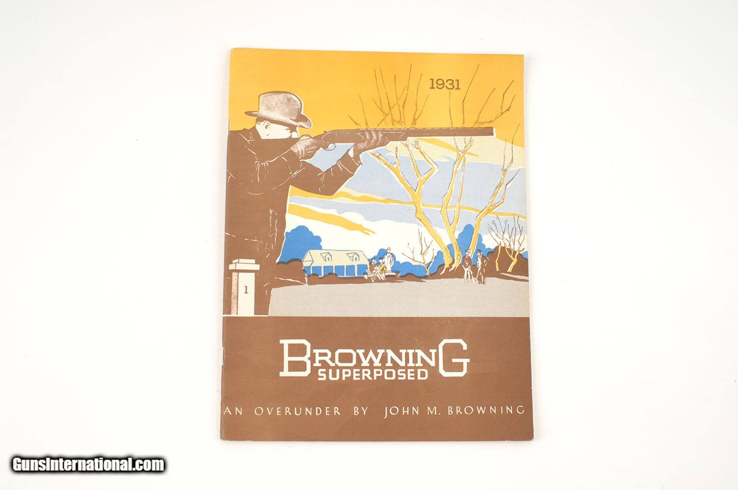 1931 BROWNING SUPERPOSED CATALOG